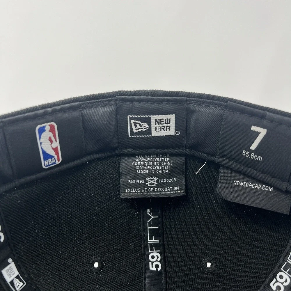 New‎ Era Toronto Raptors Kyle Lowry 59FIFTY Solid Team Fitted Hat Cap 7 Black